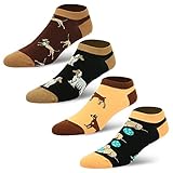 Novelty Ankle Socks Funny Cute Dog Socks for
