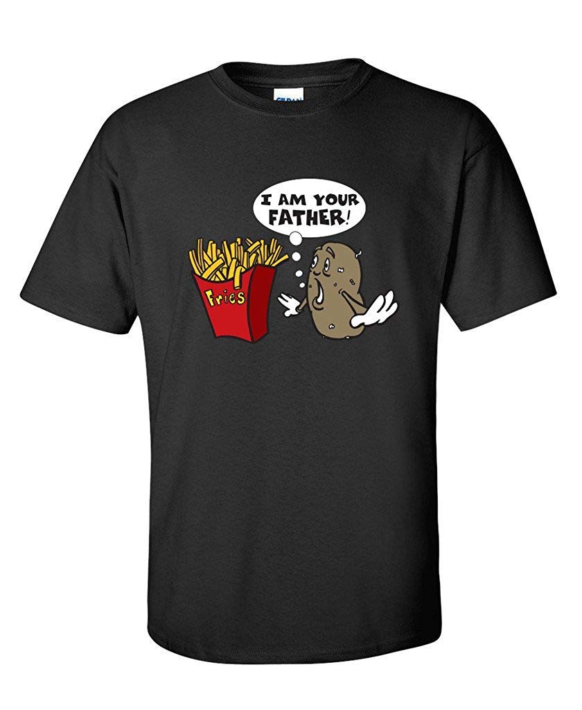 Am Your Father Funny Sarcastic Novelty Graphic Tee Adult Printed Sleeve Tee T Shirt