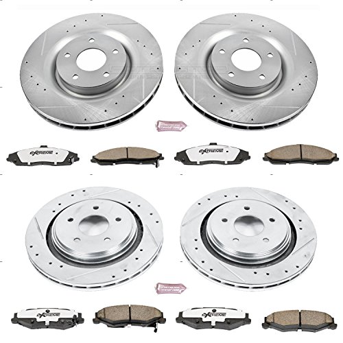 Power Stop K4400-26 1-Click Street Warrior Z26 Brake Kit