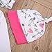 MA&BABY Newborn Infant Baby Boy Girl Famliy Saying Romper+ Pants+Headband+Hats Outfits (A~White, 0-6 Months)