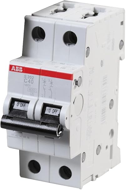 Amazon Com Abb S202 C40 Miniature Circuit Breaker 480y 277 Vac 40 A 6 Ka Interrupt Home Audio Theater