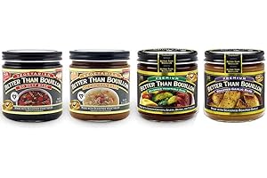 Better Than Bouillon Vegan Variety Pack: No Beef, No Chicken, Garlic, Vegetable 8oz (4 Pack; 1 Each)