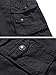 WenVen Men's Cotton Twill Cargo Shorts Outdoor Wear Lightweight (No.4 Charcoal, 36)