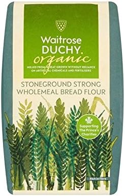 Duchy Waitrose Organic Strong Wholemeal Bread Flour 1.5kg - Pack of 6