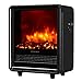 RICHFLAME Olivia 1500W Portable Electric Fireplace Heater Stove 12 inch, Black