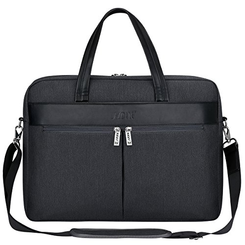 S-ZONE Women's Laptop Tote Bag, 15.6 inch Large Business Work Tote Shoulder Briefcase Bag