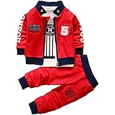 YIKIURL Baby Boy's Clothing Sets Jacket + T-Shirt + Pants Three-Piece Newborn Sportswear outfit clothes