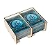 The Broken Token Mysterium Compatible Game Organizer - Wood Storage Box with Multiple Trays