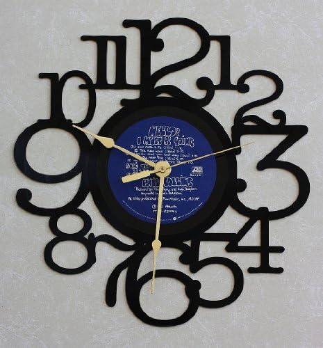 PHIL COLLINS ~ Hello, I Must Be Going! ~ LP RECORD WALL CLOCK made from the Vinyl Record Album