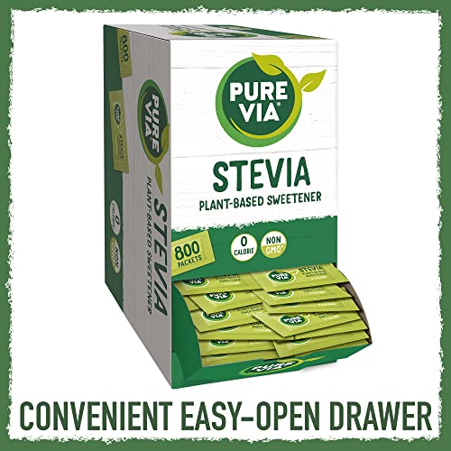 Pure Via Stevia Sweetener 28.2oz (800 Packets) on Galleon Philippines
