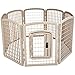 AmazonBasics 8-Panel Plastic Pet Pen - 34
