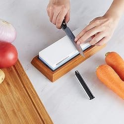 Amazon Basics Whetstone Knife Sharpening Wet Stone