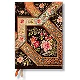 Filigree Floral Ebony - Paperblanks 2016 Weekly Planner (Midi 5 x 7 Horizontal)