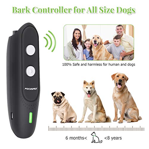 FOCUSPET Barking Dog Deterrent Ultrasonic, Anti Bark Control Device 3