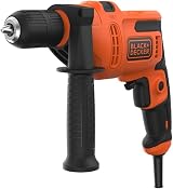 BLACK+DECKER 500W Hammer Drill BEH200-GB with Side Handle, 0-49300 BPM view 1