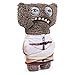 Fugglers, Funny Ugly Monster, 9 Inch Gnawing Terror (Gray) Plush Creature with Teeth, for Ages 4 and Up