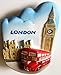 Red Bus and Big Ben London High Quality Resin 3D fridge Refrigerator Thai Magnet Hand Made Craft.