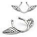 PIERCE ME (2pcs) Clip On Nipple Ring with Angel Wings