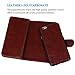 TabPow iPhone 6S Case, iPhone 6 Case, [Wallet Case] 9 Card Holder [Detachable Wallet Folio] PU Leather Flip Case Cover for iPhone 6 / iPhone 6S (4.7 inch) (Brown)