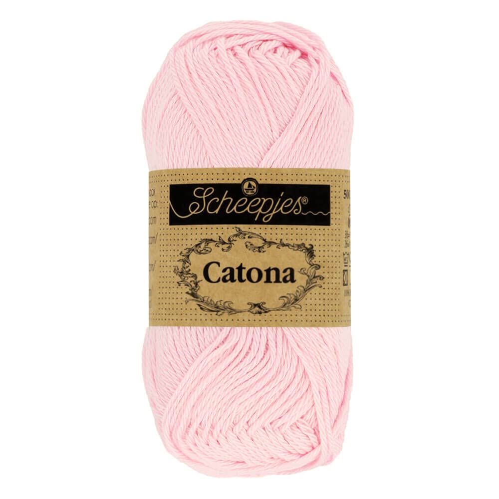 Scheepjes - Scheepjes Catona 238 Powder Pink Yarn - 1x10g — image 1