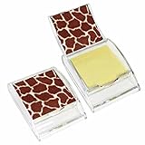 Giraffe Print Sticky Note Holder
