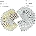 Kenkio 3500 Count Star Stickers Gold Silver Self-Adhesive Stickers Stars