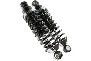 HIBUYER Rear Left & Right Street Rod Coil Over Shock w/180 Pound Black Coated Springs