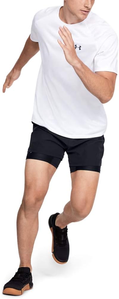 Under Armour Men's HeatGear Armour 2.0 6-inch Compression Shorts : Clothing
