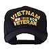 e4Hats.com Veteran Military Large Patch Cap - Vietnam Veteran OSFM