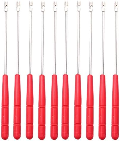 Fucung 10Pcs/Set Portable Rapid Fishing Gear Hook Detacher Removal Tackle Remover Safety Extractor fishing accessories Tools
