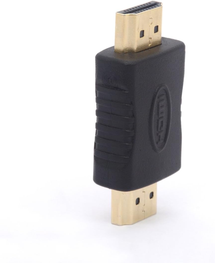 HTGuoji HDMI Coupler, HDMI Male to HDMI Male Straight In-line Coupler Adapter 19 Pin HDMI Connector for HDMI (2-Pack) - Image 5