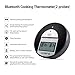 Lumsing Thermometer, Cooking Thermometer, Meat Thermometer, Kitchen Thermometer Bluetooth for Kitchen BBQ Grill Smoker Oven Thermometer with Two Stainless Steel Temperature Probes