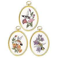 Janlynn 004-0864 Hummingbirds Cross Stitch Supplies