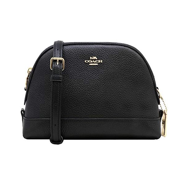 COACH Leather Dome Crossbody Handbag Pretty Boots and Shoes