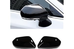 MAXDOM Side Mirror Caps Compatible with Toyota Camry (Gloss Black-Orginal Style, 2018-2025)