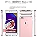 iPhone 7 Plus Case, IVSO TPU Bumper with Crystal Clear PC Back [Drop Protection/Shock Absorption Technology] For iPhone 7 Plus / iPhone 7 Pro Phone(Clear)