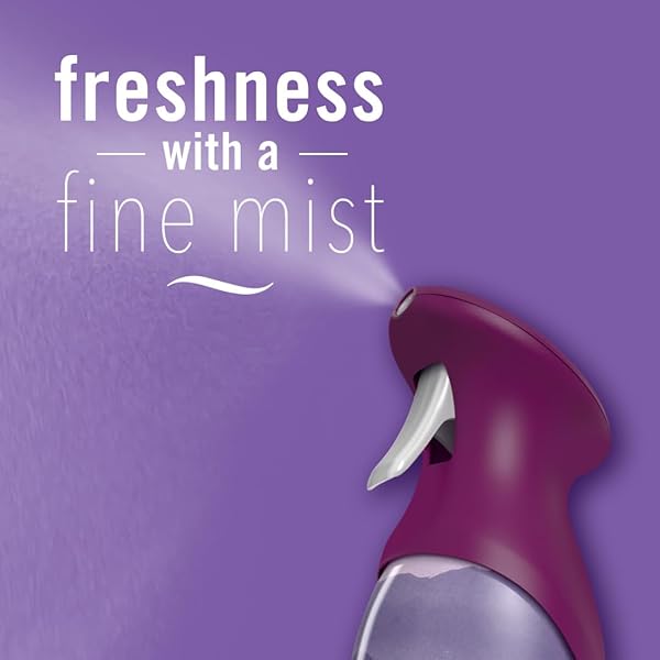 FEBREZE AIR MIST AIR FRESHENER SPRAY, ODOR-FIGHTING ROOM SPRAY, AIR FRESHENERS FOR HOME AND BATHROOM AND KITCHEN, AEROSOL CAN, MOUNTAIN SCENT, 8.8OZ, 3 COUNT