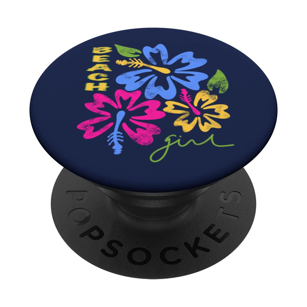 Vintage Y2K Beach Girl Aesthetic Coconut Girl Room Decor PopSockets Swappable PopGrip