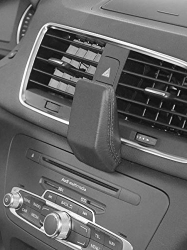 KUDA 293585 Holder Artificial Leather Black for Audi Q3 (8U) from 10/2011