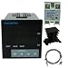 Inkbird PID Thermostat &deg;F &deg;C Display Stable Digital Temperature Controller Heating Cooling Control ITC106VH 40DA SSR Output Solid State Relay Alarm K Seneor Black Heat Sink primary