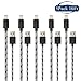 Cordify VRJ-78 Certified Lightning to USB Cord for iPhone iPad iPod, 5 Piece