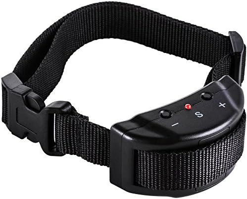 Priceless Pooch - No Bark Electronic Adjustable Dog Training Collar BC317 using Shock Control with 7 Sensitivity Levels for Small, Medium and Large Dogs Weighing Between 15-120 Pounds