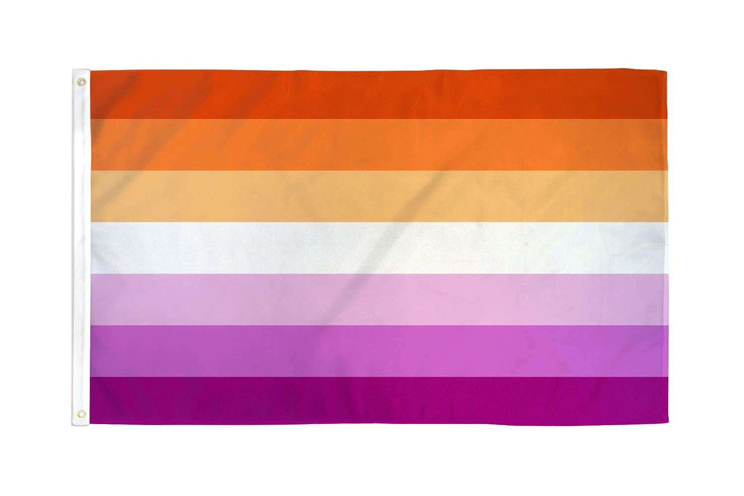 AZ FLAG - Lesbian Pride Sunset Flag - 3x5 Ft - 100D Polyester Lesbian Community Banner with Two Metal Grommets - Fade Resistant - Vivid Colors - 3' x 5' Feet - 150x90 Cm