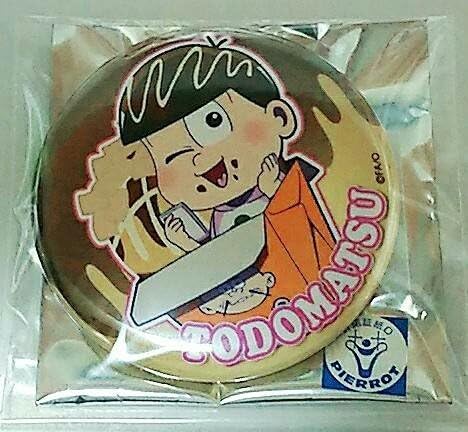 Amazon Co Jp おそ松さん ばくだん焼 本舗 Sd 缶バッジ トド松 ばくだん焼き コラボ 有 ホビー 通販