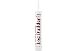 Sashco Log Builder Acrylic Latex Chinking Sealant, 29 oz Cartridge, Woodtone (Pack of 1)