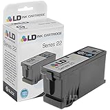 LD &copy; Compatible Replacement for Dell T091N (Series 22) High Yield Black Inkjet Cartridge for use in Dell Photo all-in-one P513w, V313, and V313w Printers