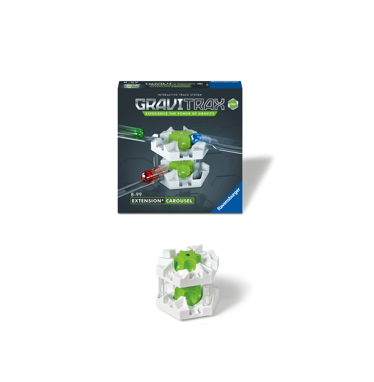 Ravensburger GraviTrax PRO Carousel Add On Extension Accessory - Marble Run, STEM, Construction Toy for Kids Age 8 Years Up