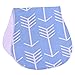 PPOGOO Waterproof Burp Cloths Burpy Bib Set 4 Pack Made from Organic Cotton