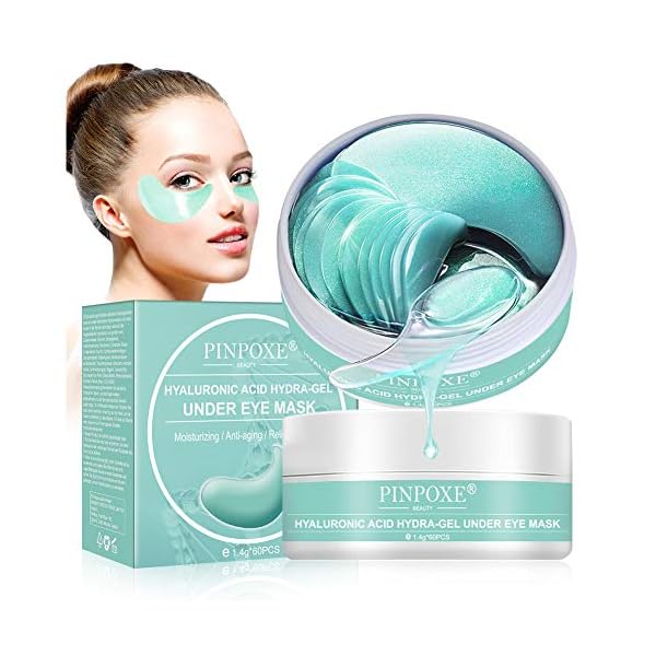 Under-Eye-Mask-Collagen-Eye-Mask-Anti-Aging-Eye-Patch-Collagen-Eye-pads-Eye-Treatment-Mask-for-Puffy-Eyes-Bags-Dark-Circles-and-Wrinkleswith-Collagen-Hyaluronic-Acid-Hydrogel Under Eye Mask, Collagen Eye Mask, Anti Aging Eye Patch, Collagen Eye pads, Eye Treatment Mask, for Puffy Eyes & Bags…