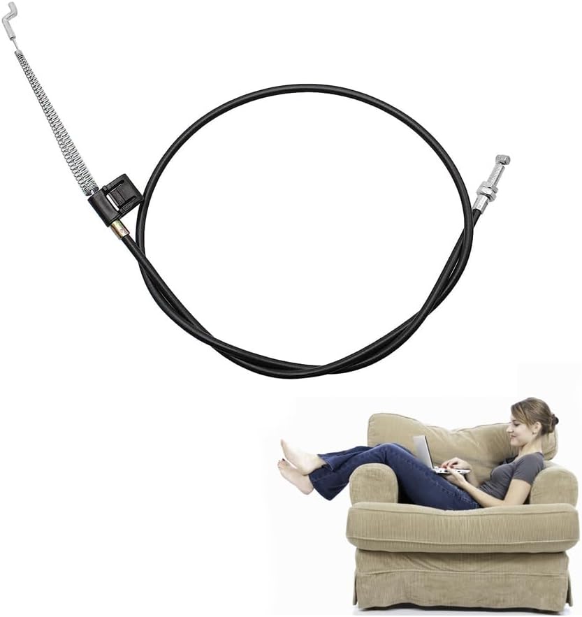 Gunwon 1 Pcs Replacement Metal Recliner Cable Universal Chair Cable